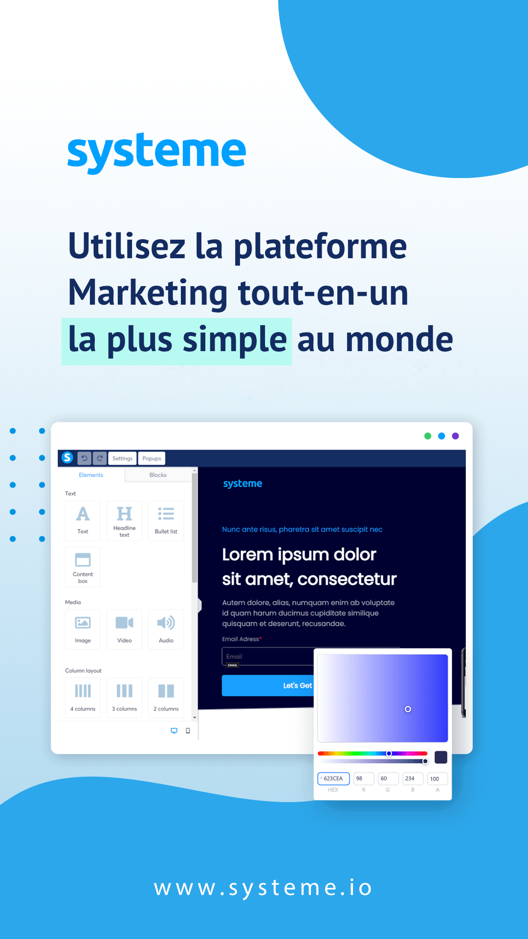 Click here to visit Systeme.io